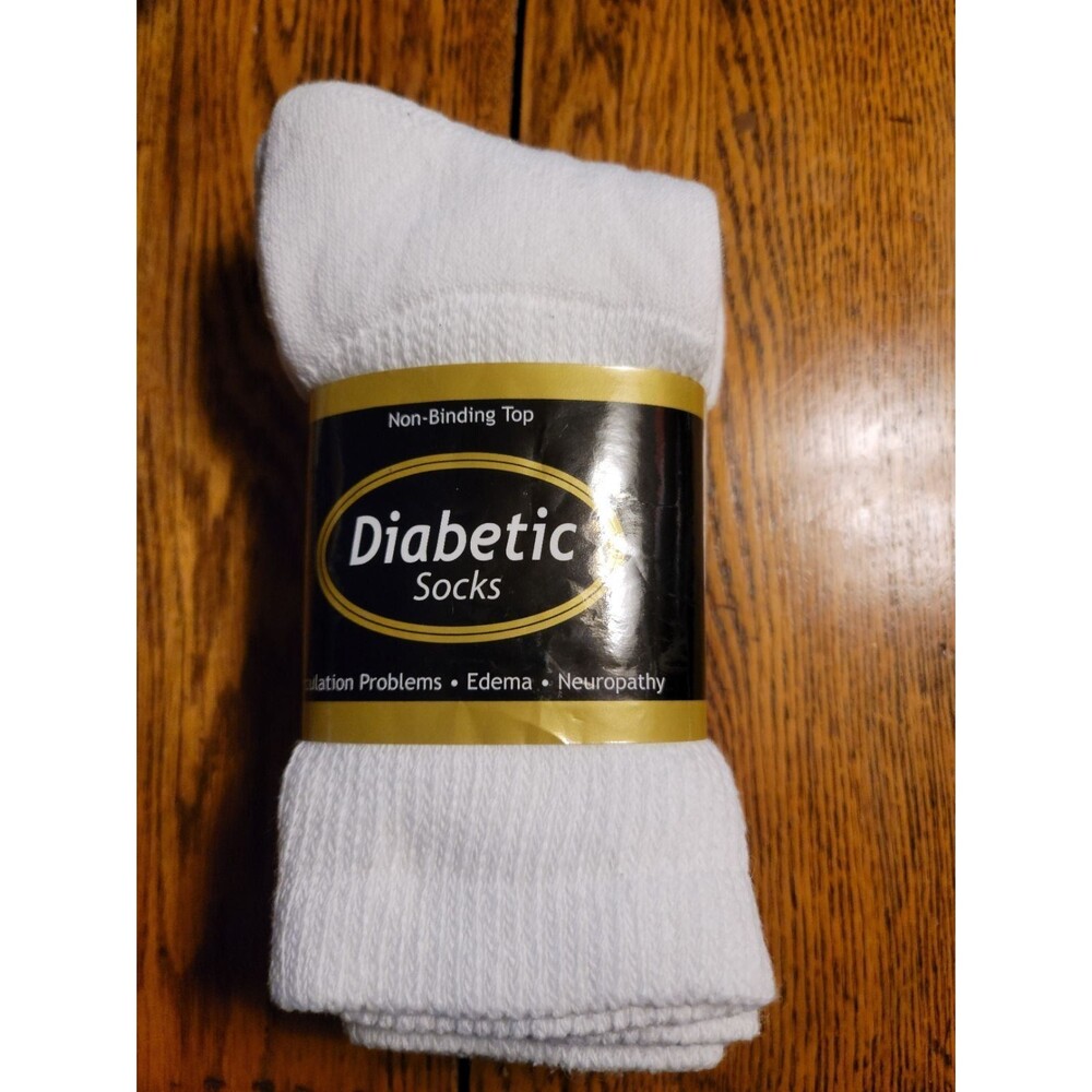Diabetic athletic socks for men or women, SIZE 9-11.